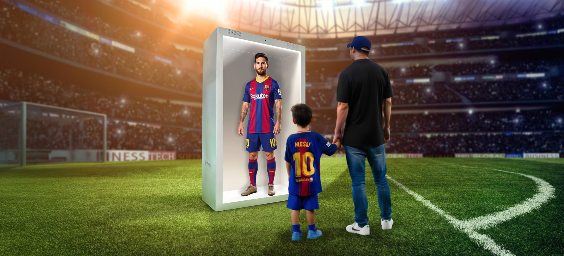 Discover how conversational holograms in sports events are changing the game