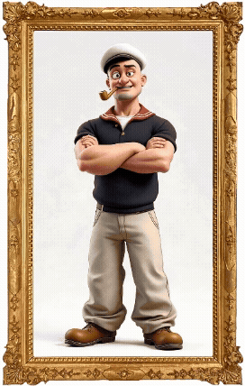 Legendary characters as full size conversational avatars