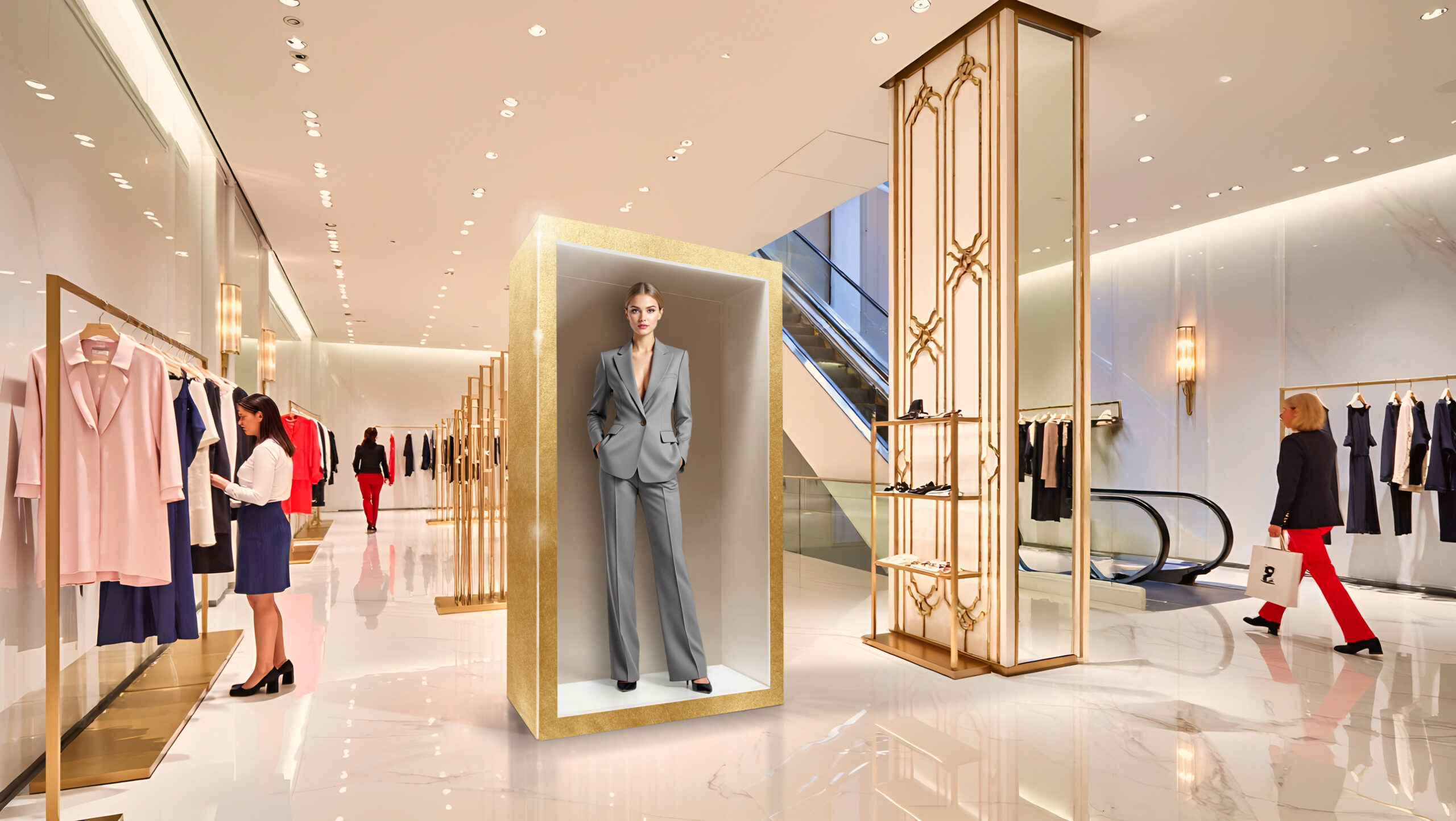 Ailias full-body holograms are the perfect partner for prime retail sites
