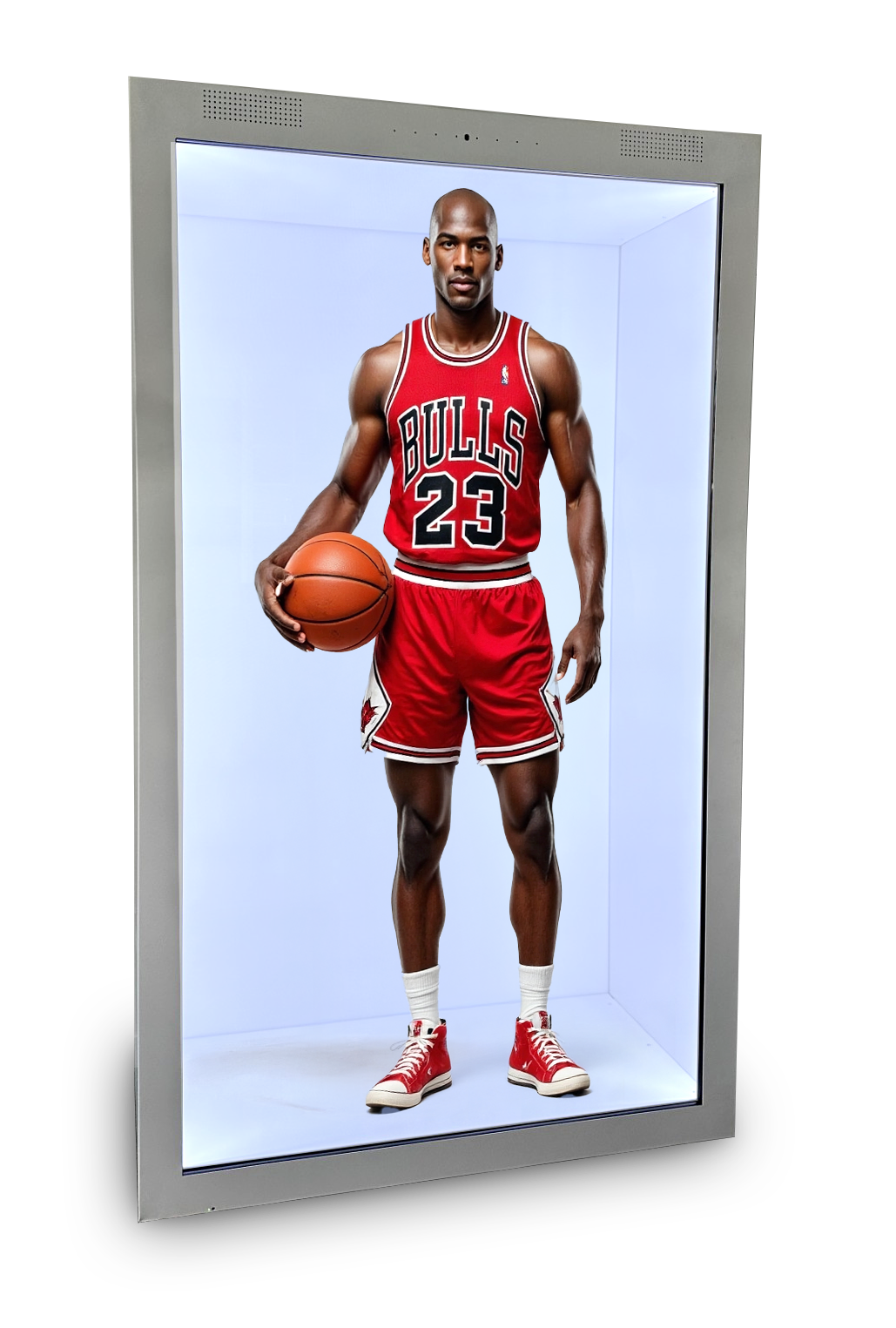 AIlias interactive holograms for sports events, foorball, basketball, tennis, rugby, golf. Bring legends to lifeas conversational holograms