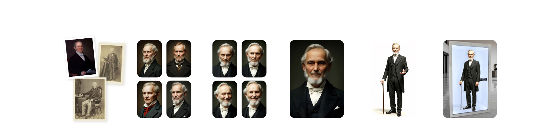 Interactive AI Hologram character creation by the best in UK human holograms