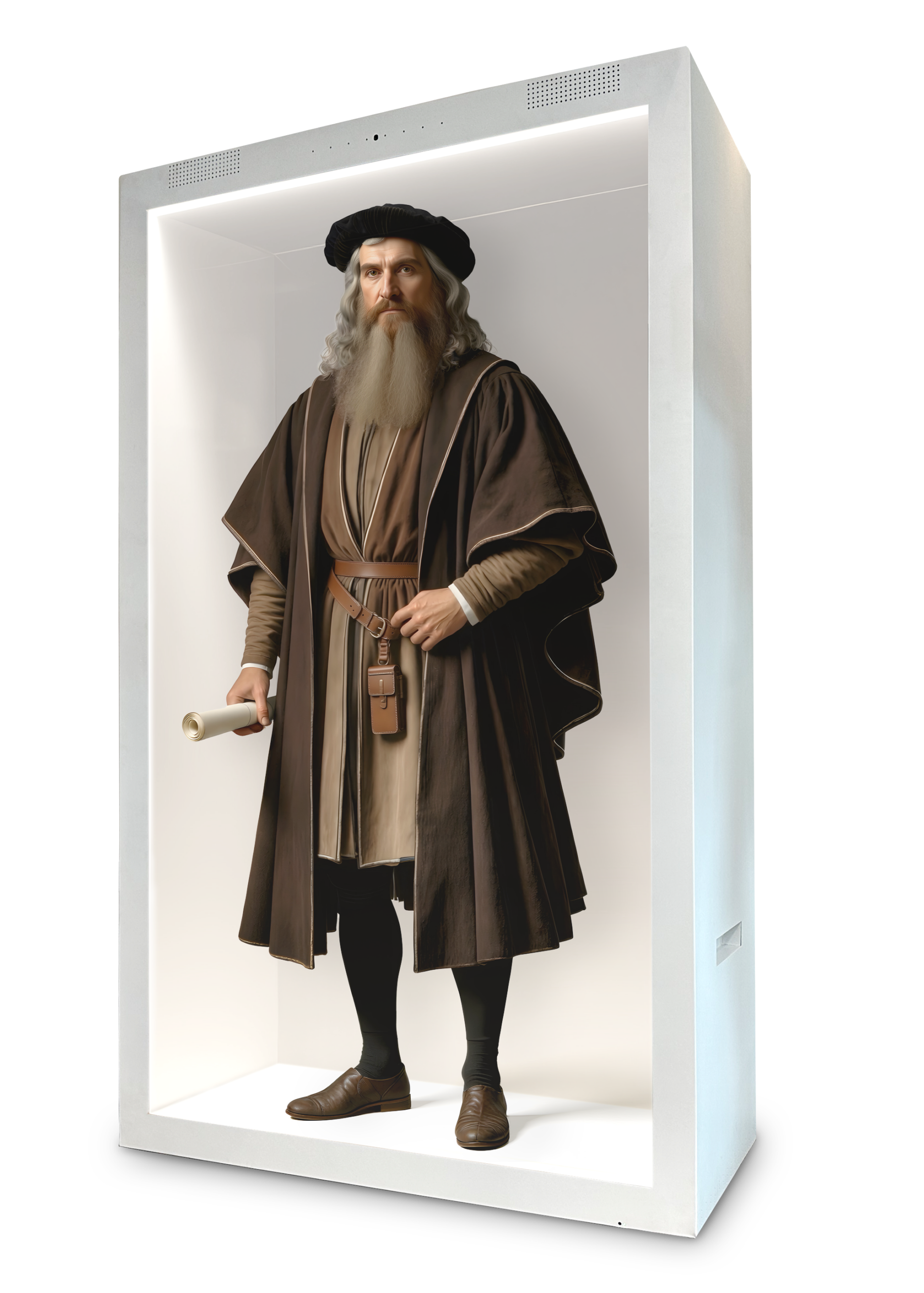 Hologram avatar interactive hologram by Ailias, Full conversation hologram technology for events and retail