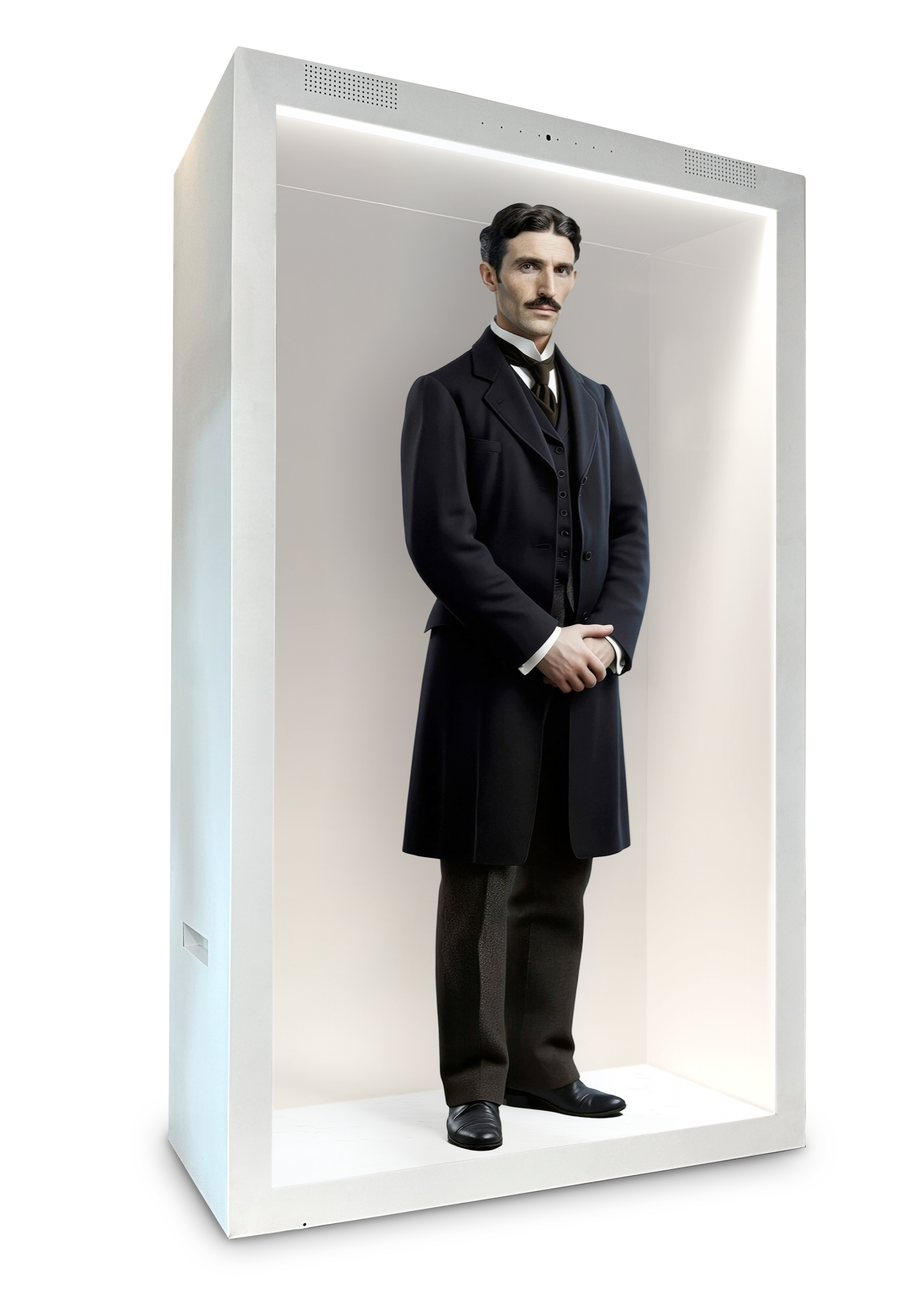 Hologram avatar interactive hologram by Ailias, Full conversation hologram technology for events and retail