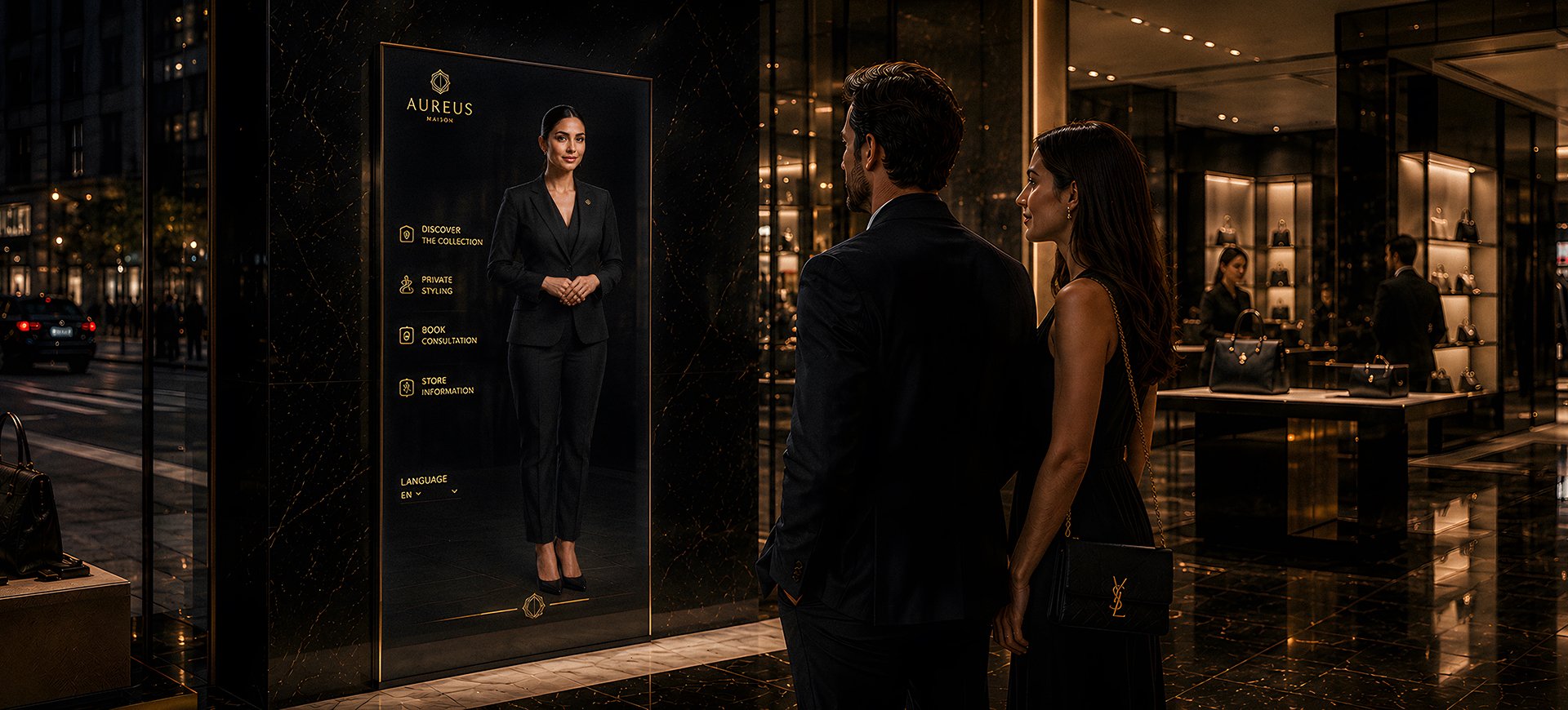 Ai Retail assistant for luxury retail and hospitality