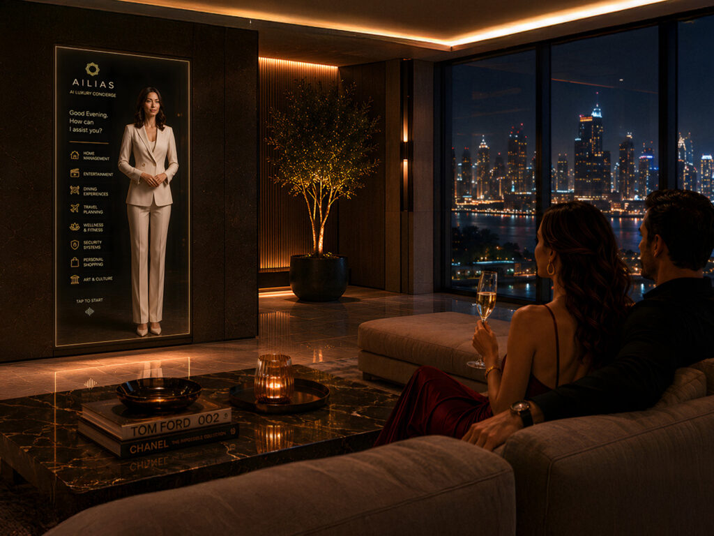 AILIAS AI Hologram Architectural installations