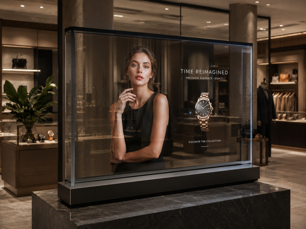 AILIAS AI Hologram Packages, Transparent OLED screens