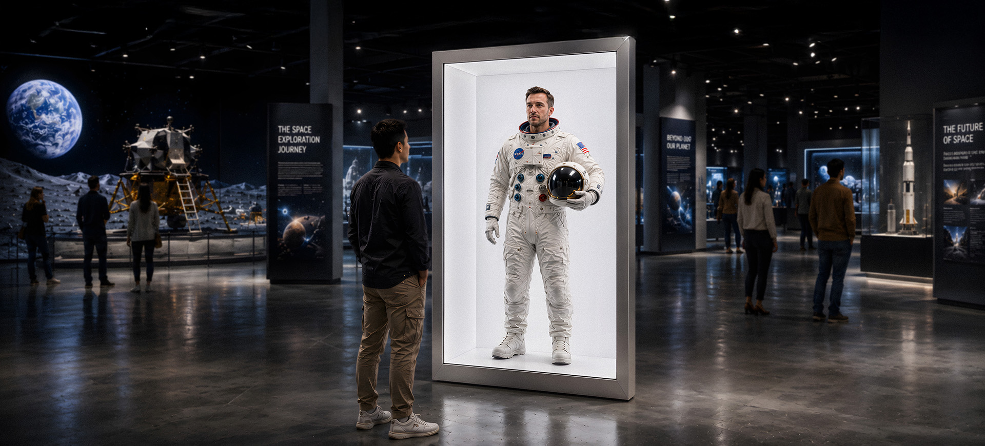 Immersive digital human experience by Ailias