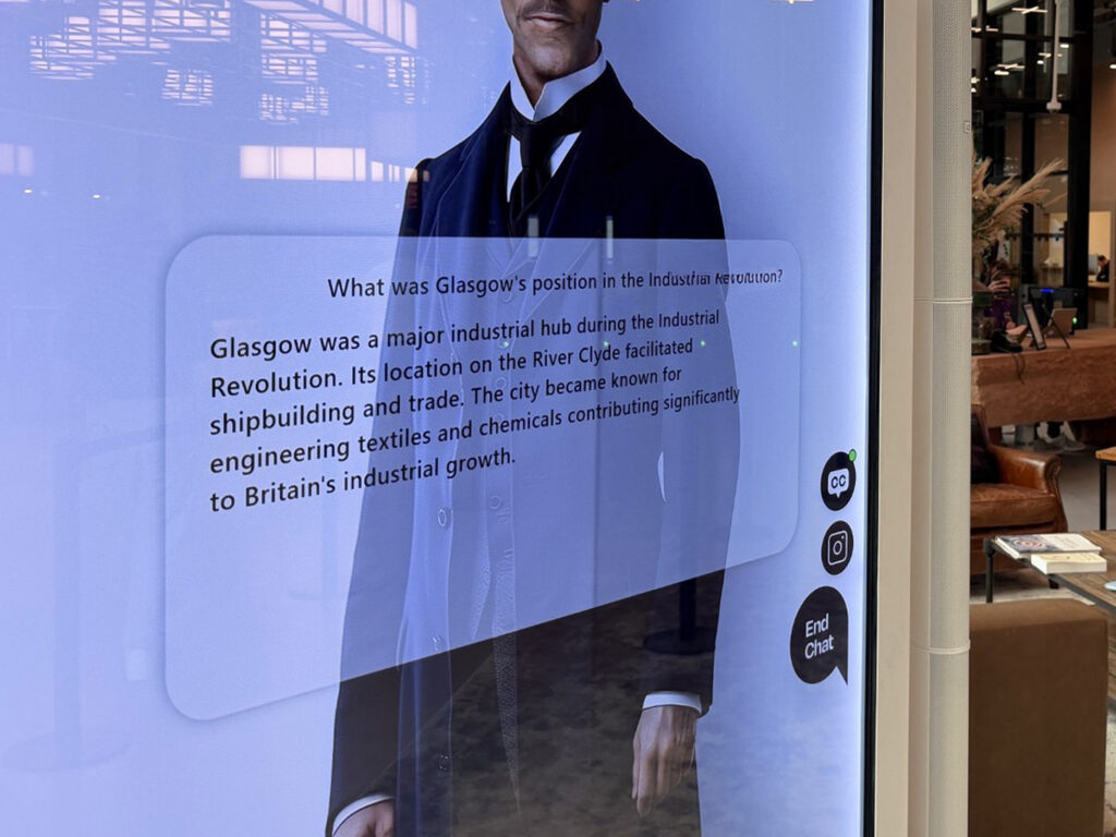 Trusted Knowledge for museums digital humans- sonversational AI