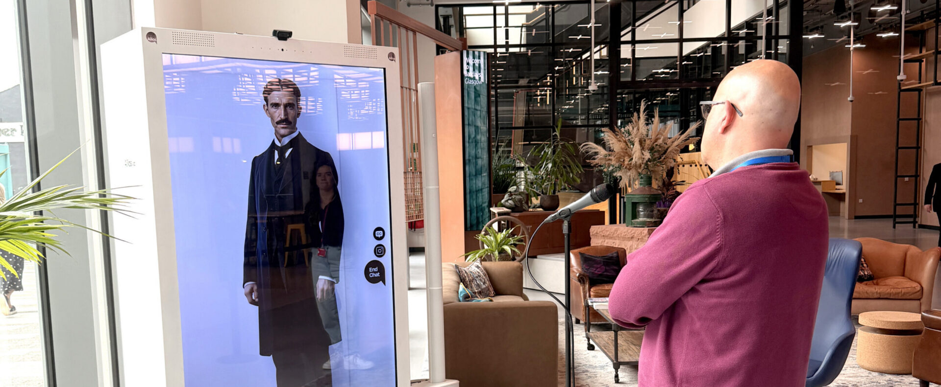AI Digital Human live deployment in Glasgow