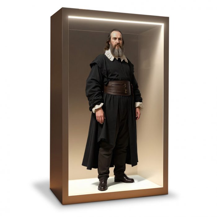 Ai Hologram system. Full-body holographic humans viewed from multiple angles with crisp resolution — ideal for museum exhibits and public engagement. Ailias - best hologram companies UK