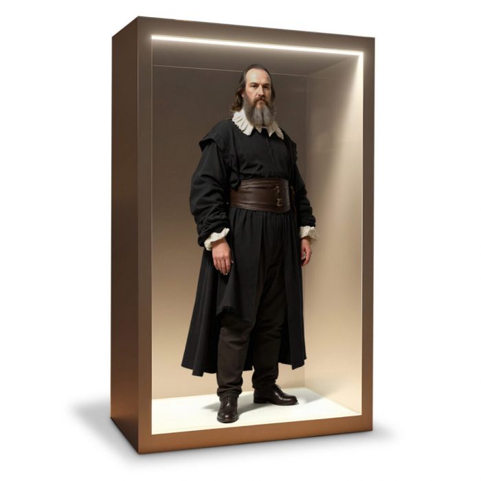 Ai Hologram system. Full-body holographic humans viewed from multiple angles with crisp resolution — ideal for museum exhibits and public engagement. Ailias - best hologram companies UK